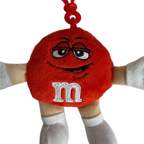 M&M'S Red Character Plush Keychain - Picture 3 of 7